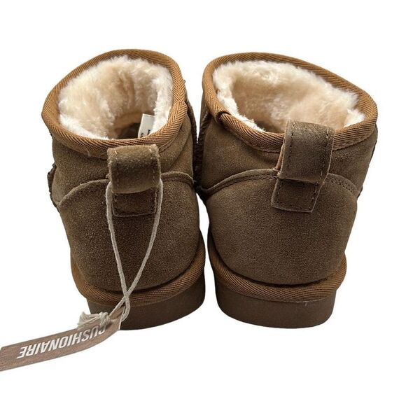 CUSHIONAIRE Women's pull on boot 6.5 CHESTNUT - Picture 4 of 7